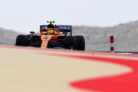 Lando Norris - McLaren - Formel 1 - GP Bahrain- Sakhir - Freitag - 27.11.2020