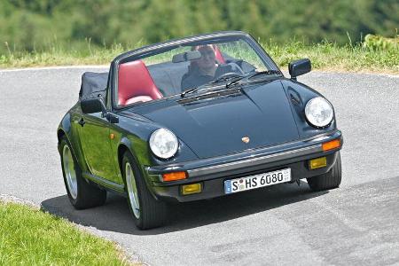 Porsche 911 G-Modell, Frontansicht