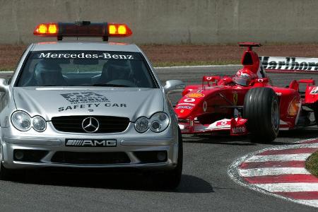 Mercedes CLK 55 AMG - Safety Car - GP Spanien 2003 - Barcelona