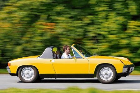 VW-Porsche 914, Seitenansicht