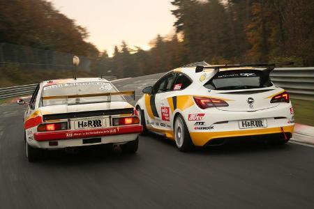 Opel Astra OPC Cup, Opel VLN-Manta, Heckansicht