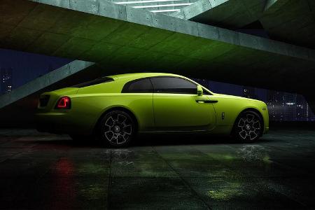 Rolls-Royce Neon Nights Wraith Dawn Cullinan