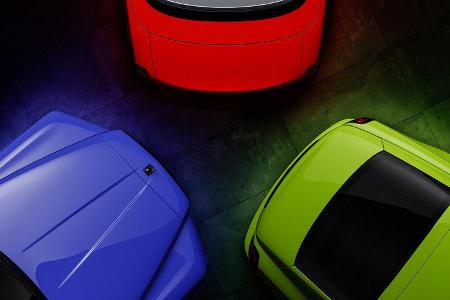Rolls-Royce Neon Nights Wraith Dawn Cullinan