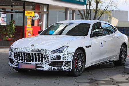 Erlkönig Maserati Quattroporte Facelift