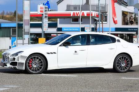 Erlkönig Maserati Quattroporte Facelift