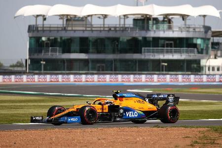 Lando Norris - McLaren - Formel 1 - GP England - Silverstone - 31. Juli 2020