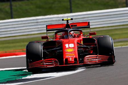 Charles Leclerc - Ferrari - Formel 1 - GP England - Silverstone - 31. Juli 2020