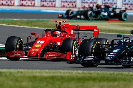 Charles Leclerc - Ferrari - Formel 1 - GP England - Silverstone - 31. Juli 2020