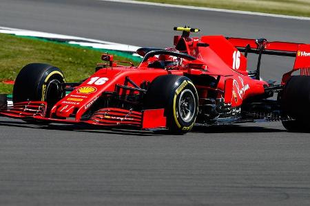 Charles Leclerc - Ferrari - Formel 1 - GP England - Silverstone - 31. Juli 2020