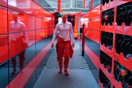 Sebastian Vettel - Ferrari - Formel 1 - GP Ungarn - Budapest - 18. Juli 2020
