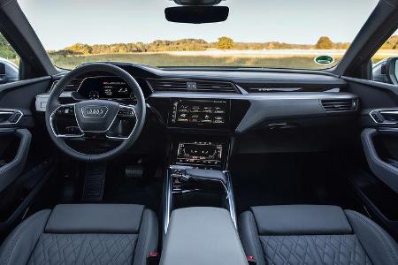 Audi e-tron S Sportback - E-Auto - Elektromotor - Cockpit