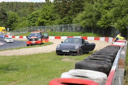 Erlknig Porsche 911 Turbo Facelift Crash
