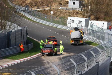 Crash Erlknig Range Rover Sport