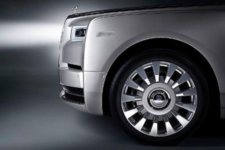 07/2019, Feststehende Radnabenkappe Rolls-Royce