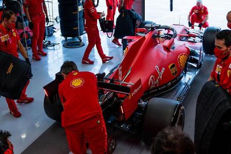 Sebastian Vettel - Ferrari - Formel 1 - GP Ungarn - Budapest - 17. Juli 2020