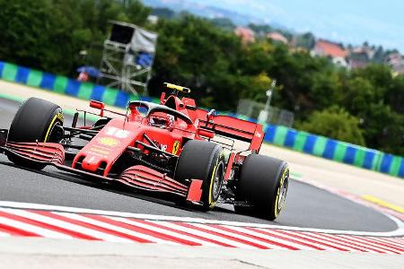 Charles Leclerc - Ferrari - Formel 1 - GP Ungarn - Budapest - 17. Juli 2020