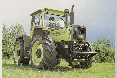 MB Trac JubilŠum und Unimog Ackerschlepper