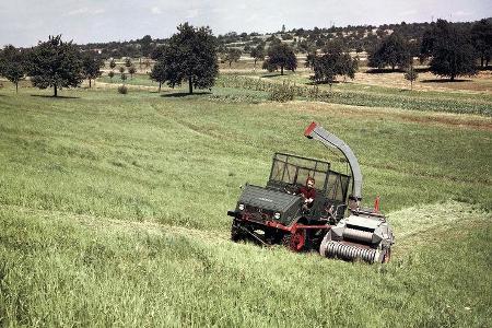 MB Trac JubilŠum und Unimog Ackerschlepper