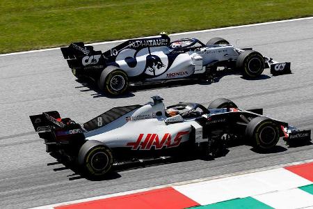Romain Grosjean - Haas - Formel 1 - GP Steiermark - Österreich - Spielberg - 10. Juli 2020