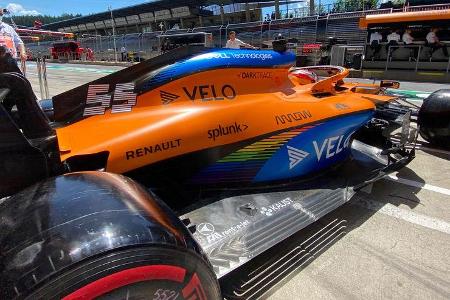 Carlos Sainz - McLaren - Formel 1 - GP Steiermark - Österreich - Spielberg - 10. Juli 2020