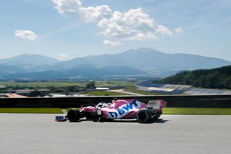 Sergio Perez - Racing Point - Formel 1 - GP Steiermark - Österreich - Spielberg - 10. Juli 2020