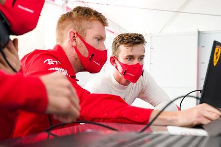 Callum Ilott - Ferrari SF90 - Fioriano - Test - 2020