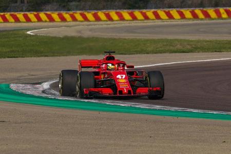 Mick Schumacher - Ferrari SF-71H - Fioriano - Test - 2020