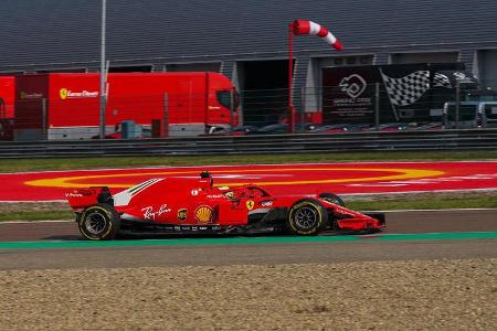 Mick Schumacher - Ferrari SF-71H - Fioriano - Test - 2020