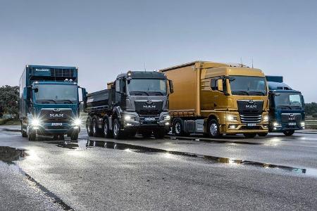 MAN new Truck Generation 2020 TGL, TGM, TGS und TGX