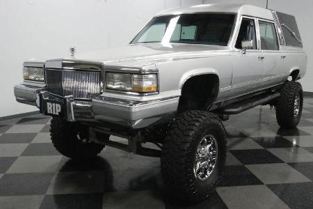 cadillac brougham hearse