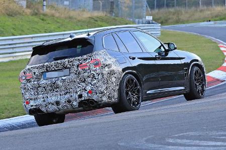 BMW X3 M Facelift Erlkönig