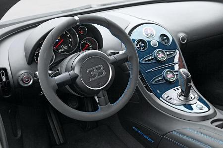 Bugatti Veyron Super Sport, Cockpit
