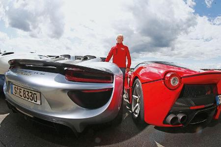 Bugatti Veyron Super Sport, Ferrari LaFerrari, Porsche 918 Spyder