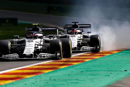 Kvyat vs. Gasly - Alpha Tauri - GP Belgien 2020