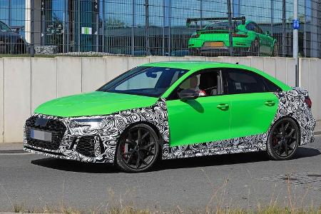 Erlkönig Audi RS3 Limousine