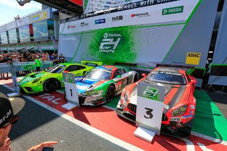 Porsche 911 GT3 R - Audi R8 LMS - Mercedes-AMG GT3 - 24h Rennen Nürburgring - 23. Juni 2019