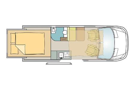 Westfalia James Cook HD im Grundriss