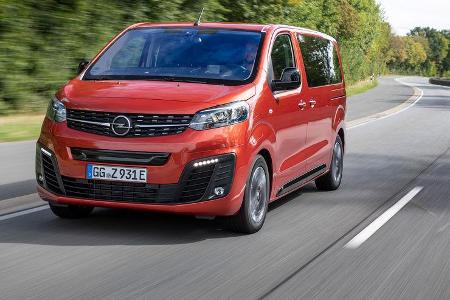 SPERRFRIST 9. September 2020 12 Uhr Opel Zafira-e Life Fahrbericht