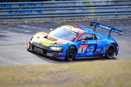 Audi R8 LMS - Phoenix Racing - Startnummer #5 - 24h-Rennen - Nürburgring - Nordschleife - Donnerstag - 24. September 2020