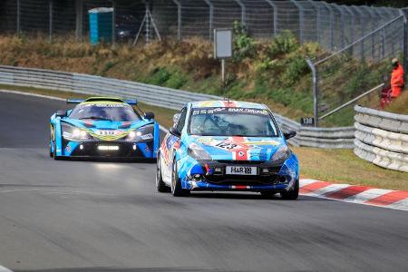 Renault Clio - Goedicke/Sesterheim Racing - Startnummer #123 - 24h-Rennen - Nürburgring - Nordschleife - Donnerstag - 24. Se...