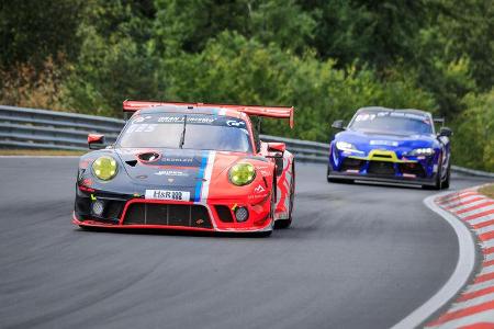 Porsche 911 GT3 R - Huber Motorsport - Startnummer #25 - 24h-Rennen - Nürburgring - Nordschleife - Donnerstag - 24. Septembe...