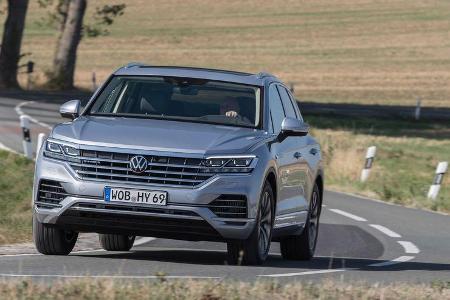 VW Touareg R und eHybrid 2021 Fahrbericht