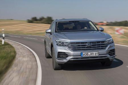 VW Touareg R und eHybrid 2021 Fahrbericht