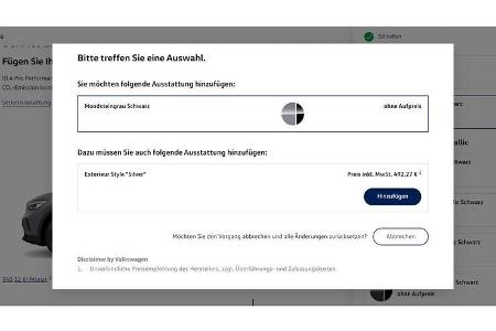 VW ID.4 Konfigurator