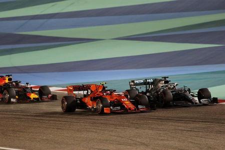 Charles Leclerc - Lewis Hamilton - Formel 1 - GP Bahrain - 31. März 2019
