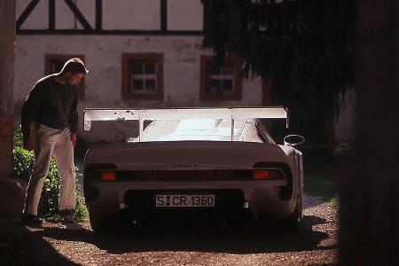 Ein Blickfang ist der Porsche allemal.