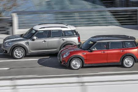 Mini Clubman, Mini Countryman, Exterieur