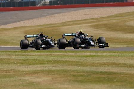 Bottas - Hamilton - GP 70 Jahre F1 - Silverstone