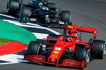 Charles Leclerc - Ferrari - GP 70 Jahre F1 - Silverstone