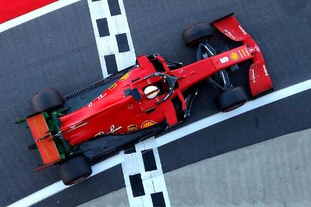 Sebastian Vettel - Ferrari - Formel 1 - GP 70 Jahre F1 - England - Silverstone - 7. August 2020